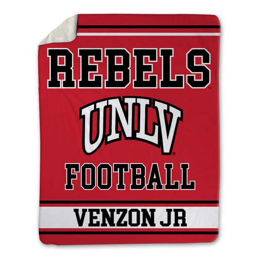 UNLV - NCAA Football : Dindo Venzon Jr - Blanket-0