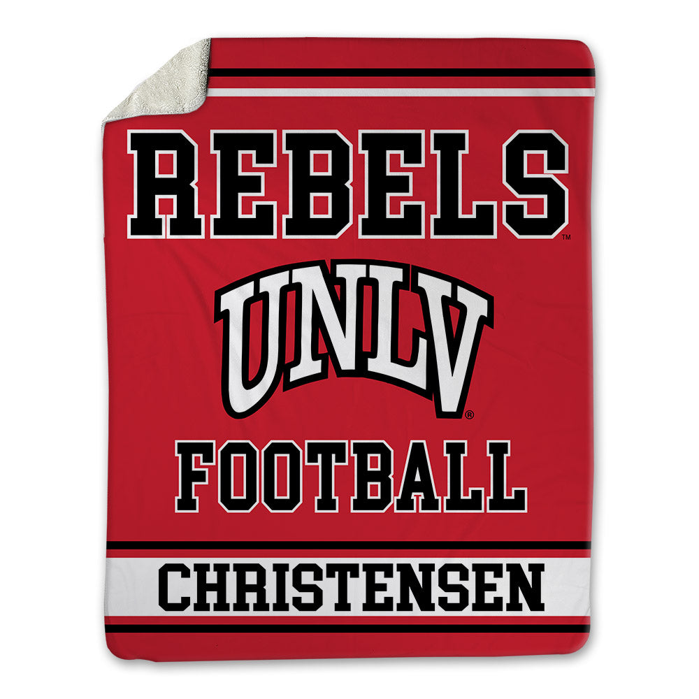 UNLV - NCAA Football : Logan Christensen - Blanket-0