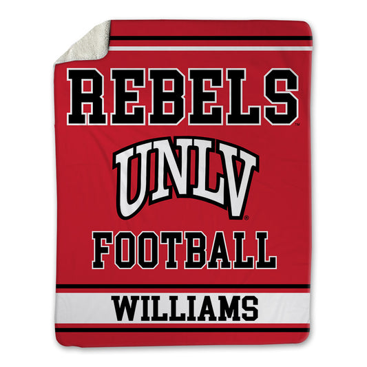 UNLV - NCAA Football : Kamran Williams - Blanket-0