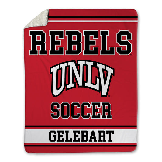 UNLV - NCAA Men's Soccer : Lucas Gelebart - Blanket-0