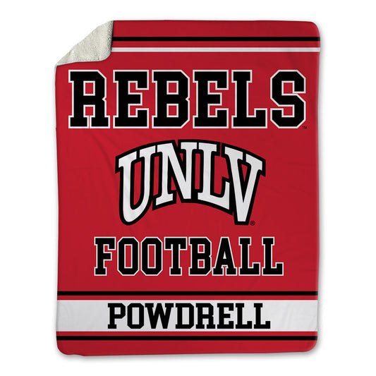 UNLV - NCAA Football : Andrew Powdrell - Blanket-0