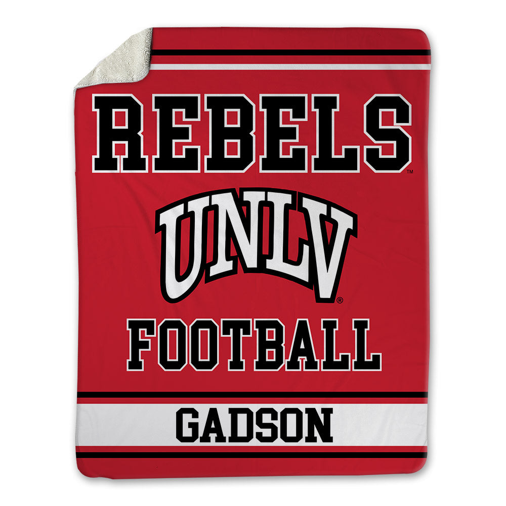 UNLV - NCAA Football : Quentin Gadson - Blanket-0