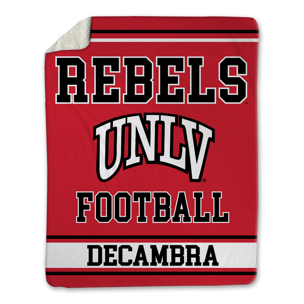 UNLV - NCAA Football : Kodi DeCambra - Blanket-0
