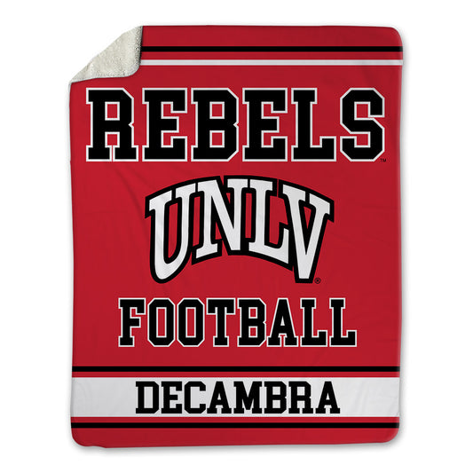 UNLV - NCAA Football : Kodi DeCambra - Blanket-0