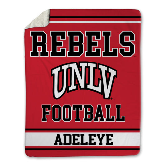 UNLV - NCAA Football : Tunmise Adeleye - Blanket-0