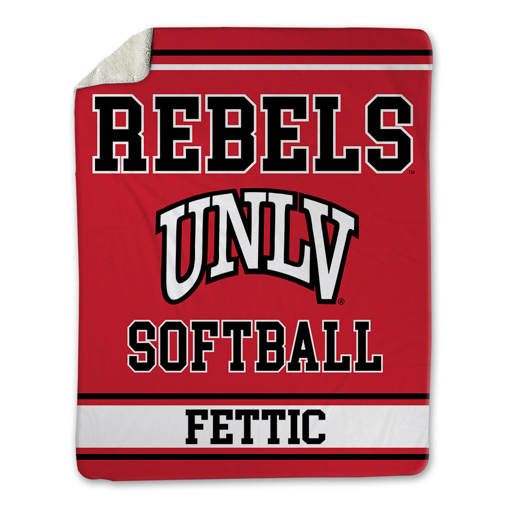 UNLV - NCAA Softball : Lauren Fettic - Blanket-0