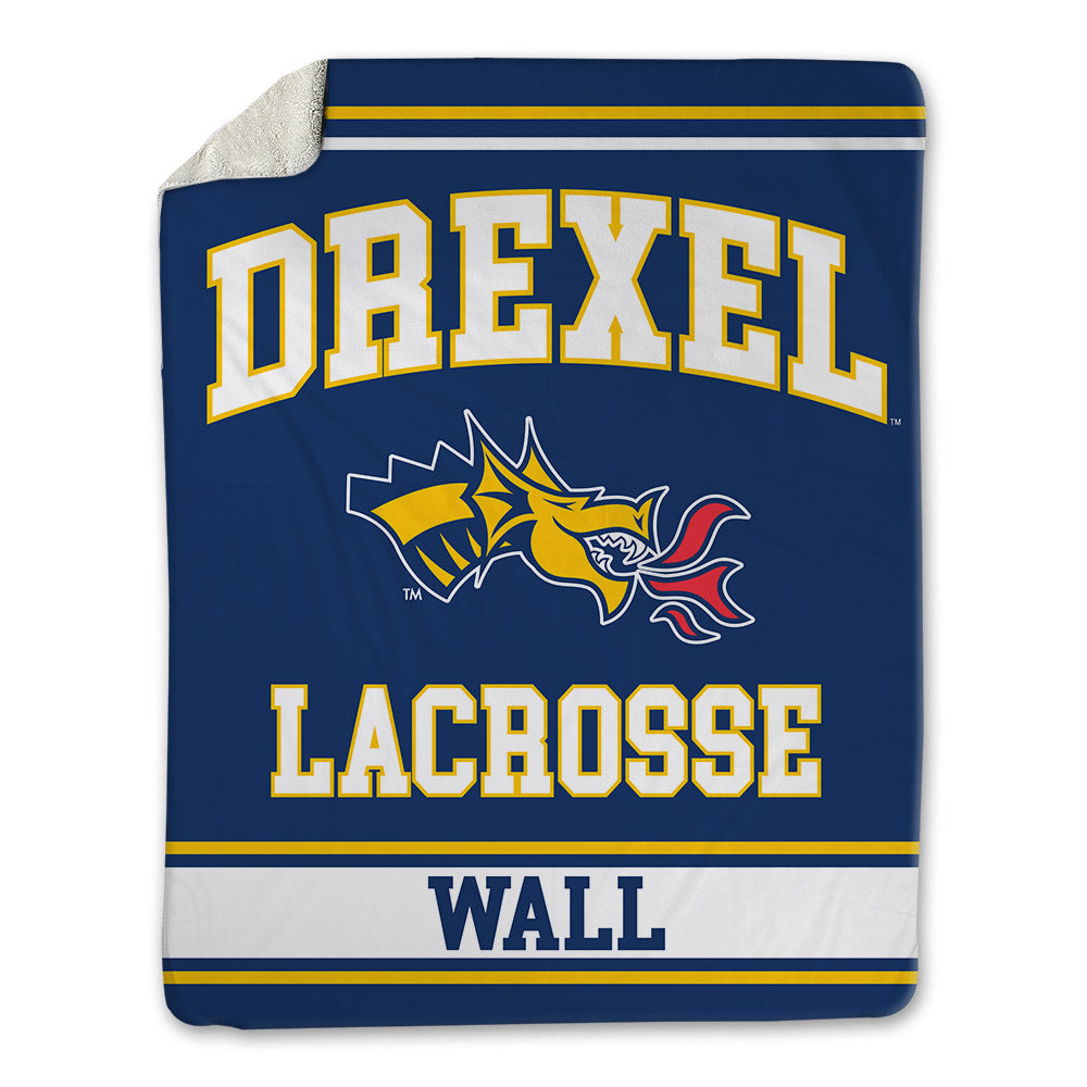 Drexel - NCAA Women's Lacrosse : Ellie Wall - Blanket-0