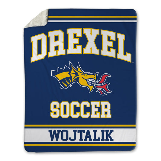 Drexel - NCAA Men's Soccer : Mateusz Wojtalik - Blanket-0