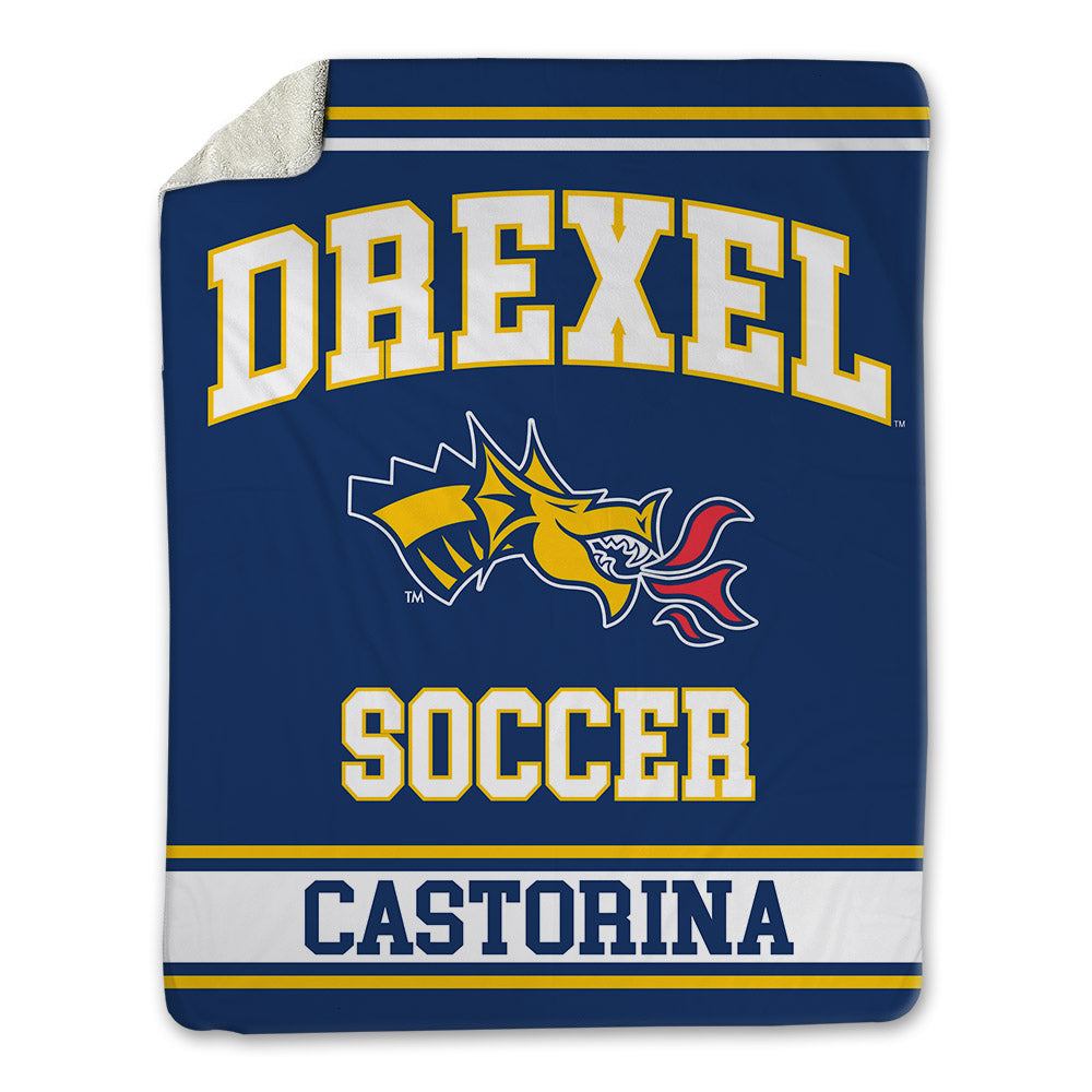 Drexel - NCAA Women's Soccer : Jessica Castorina - Blanket-0