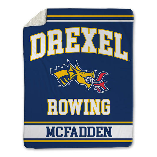 Drexel - NCAA Women's Rowing : Paige Mcfadden - Blanket-0