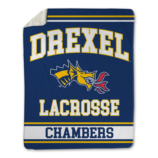 Drexel - NCAA Men's Lacrosse : Alex Chambers - Blanket-0
