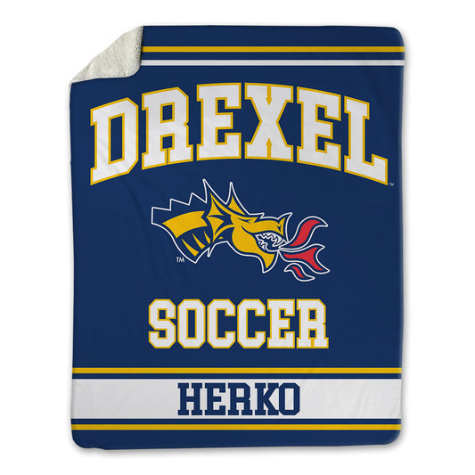 Drexel - NCAA Women's Soccer : Emma Herko - Blanket-0