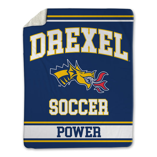 Drexel - NCAA Women's Soccer : Reese Power - Blanket-0