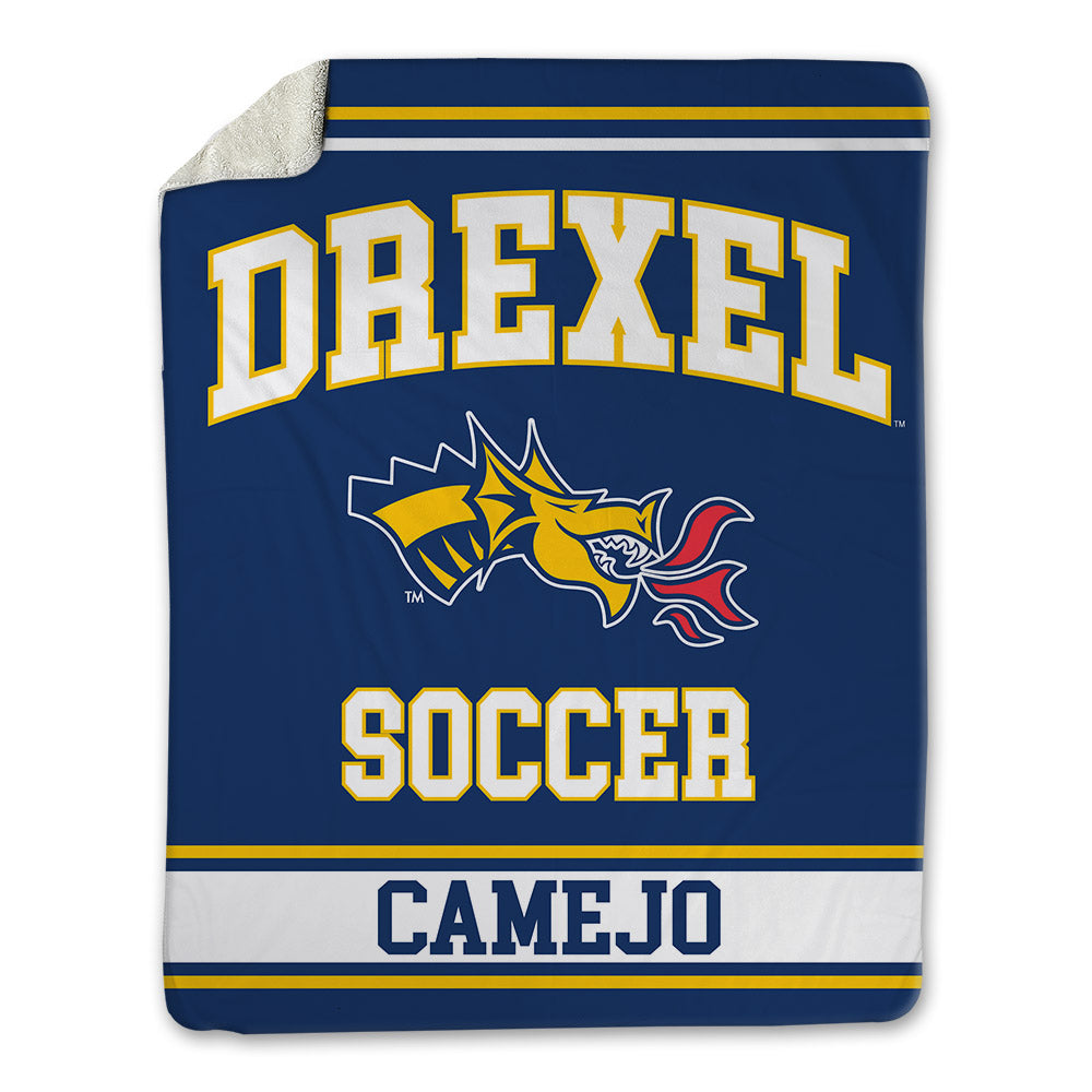 Drexel - NCAA Men's Soccer : Mateo Camejo - Blanket-0