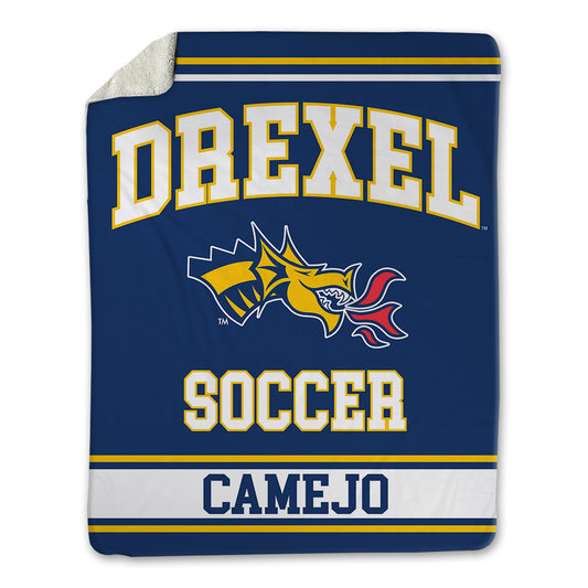 Drexel - NCAA Men's Soccer : Mateo Camejo - Blanket-0