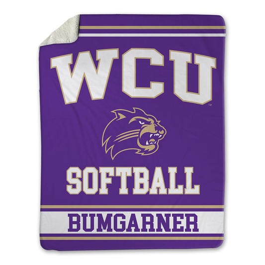 Western Carolina - NCAA Softball : Sydnee Bumgarner - Blanket-0