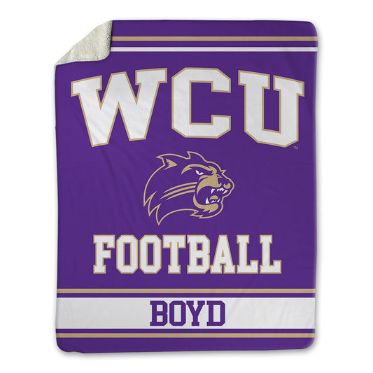 Western Carolina - NCAA Football : Jai Boyd - Blanket-0