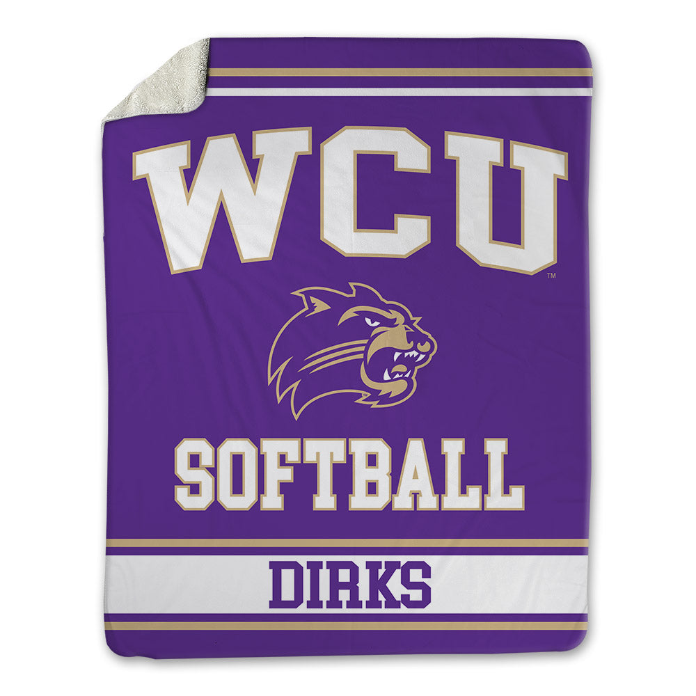 Western Carolina - NCAA Softball : Sydney Dirks - Blanket-0