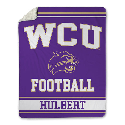 Western Carolina - NCAA Football : David Hulbert - Blanket-0