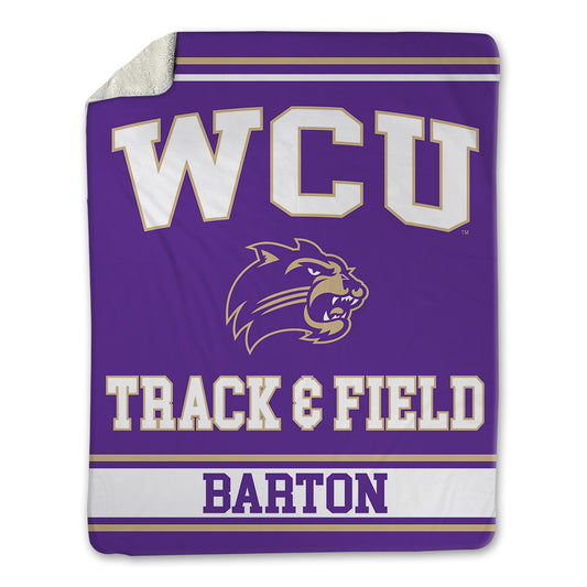 Western Carolina - NCAA Men's Track & Field : Elias Barton - Blanket-0