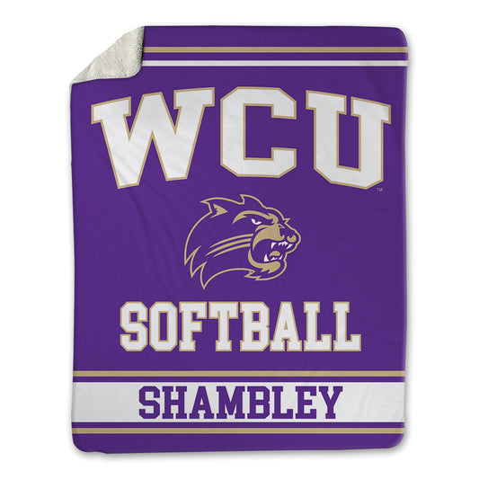 Western Carolina - NCAA Softball : Kimber Shambley - Blanket-0
