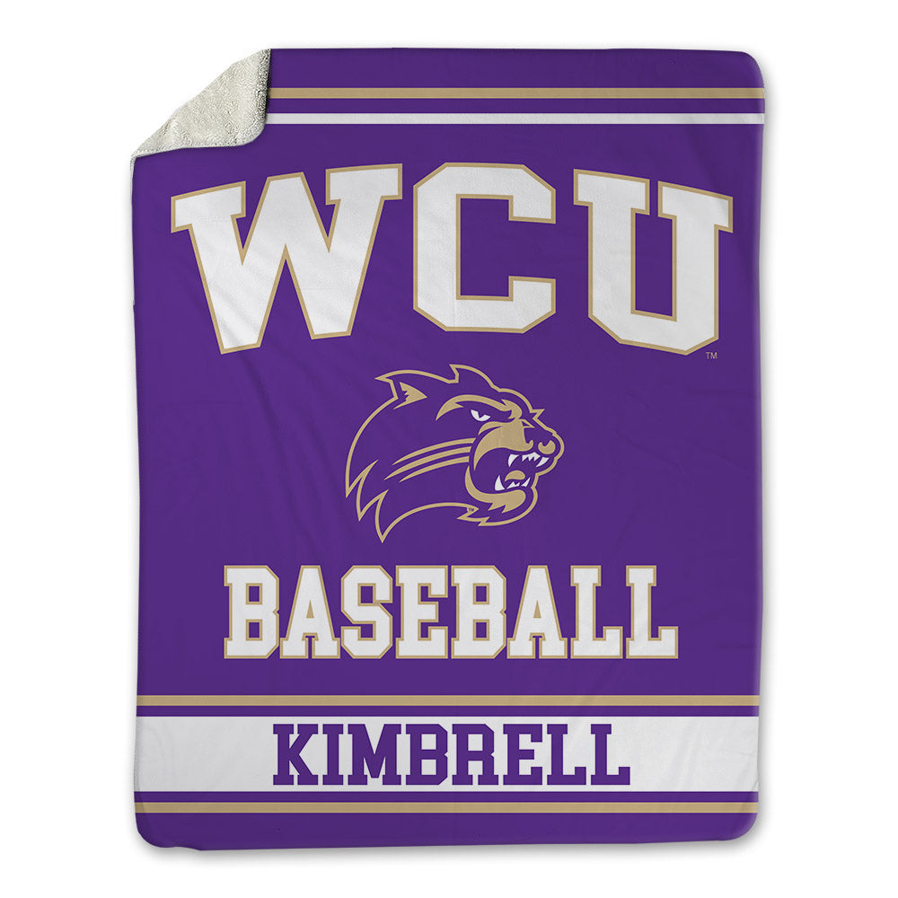 Western Carolina - NCAA Baseball : Bryant Kimbrell - Blanket-0
