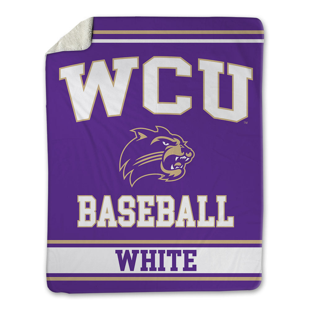 Western Carolina - NCAA Baseball : Ryan White - Blanket-0