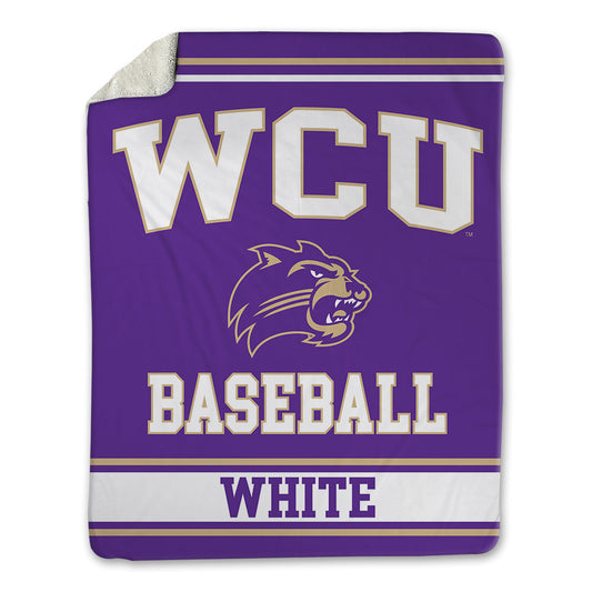 Western Carolina - NCAA Baseball : Ryan White - Blanket-0