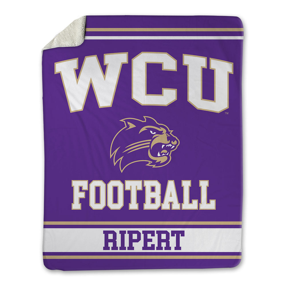 Western Carolina - NCAA Football : Manasseh Ripert - Blanket-0