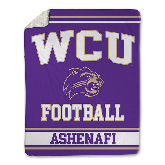 Western Carolina - NCAA Football : Nassor Ashenafi - Blanket-0