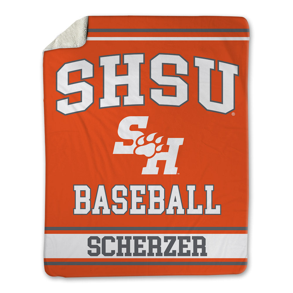 SHSU - NCAA Baseball : Braeden Scherzer - Blanket-0