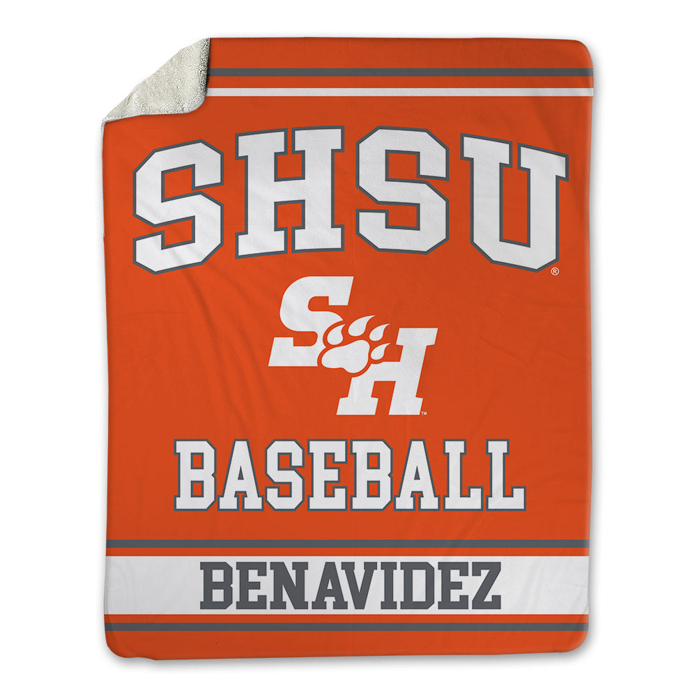 SHSU - NCAA Baseball : Chris Benavidez - Blanket-0