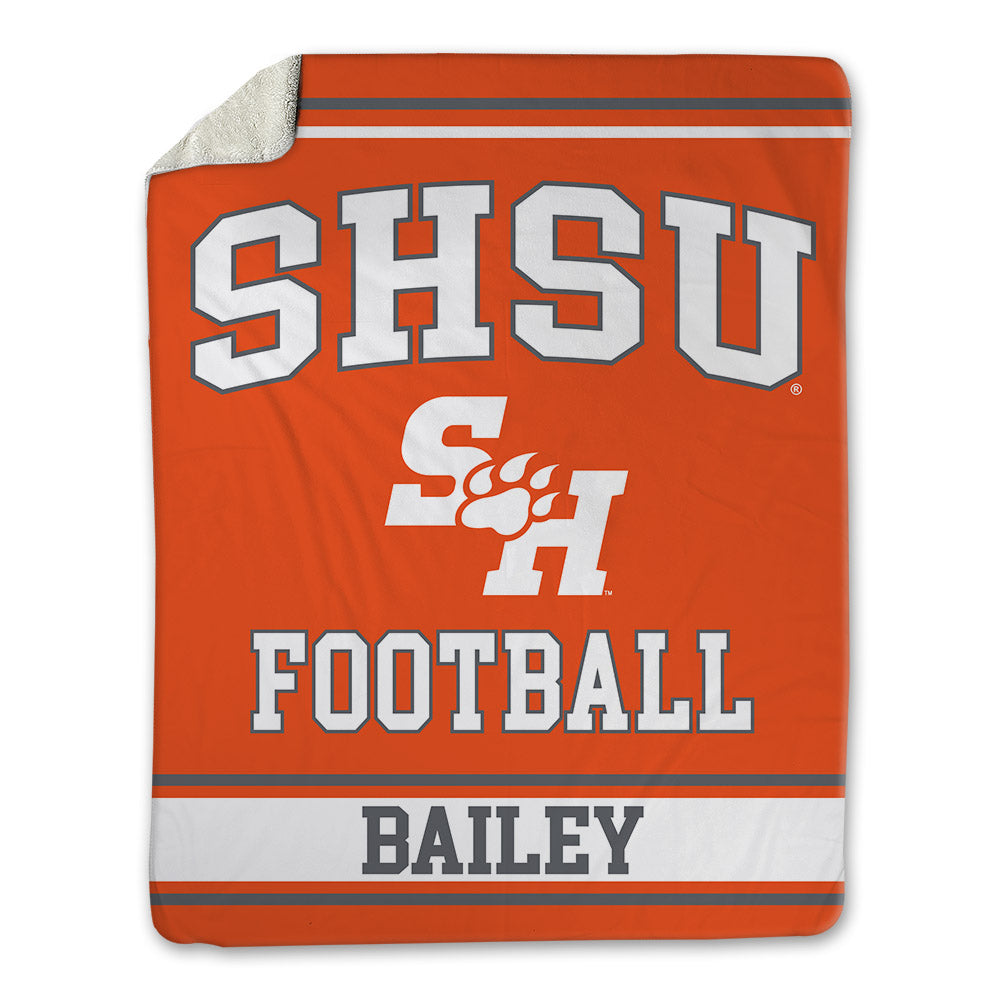 SHSU - NCAA Football : DJ Bailey - Blanket-0