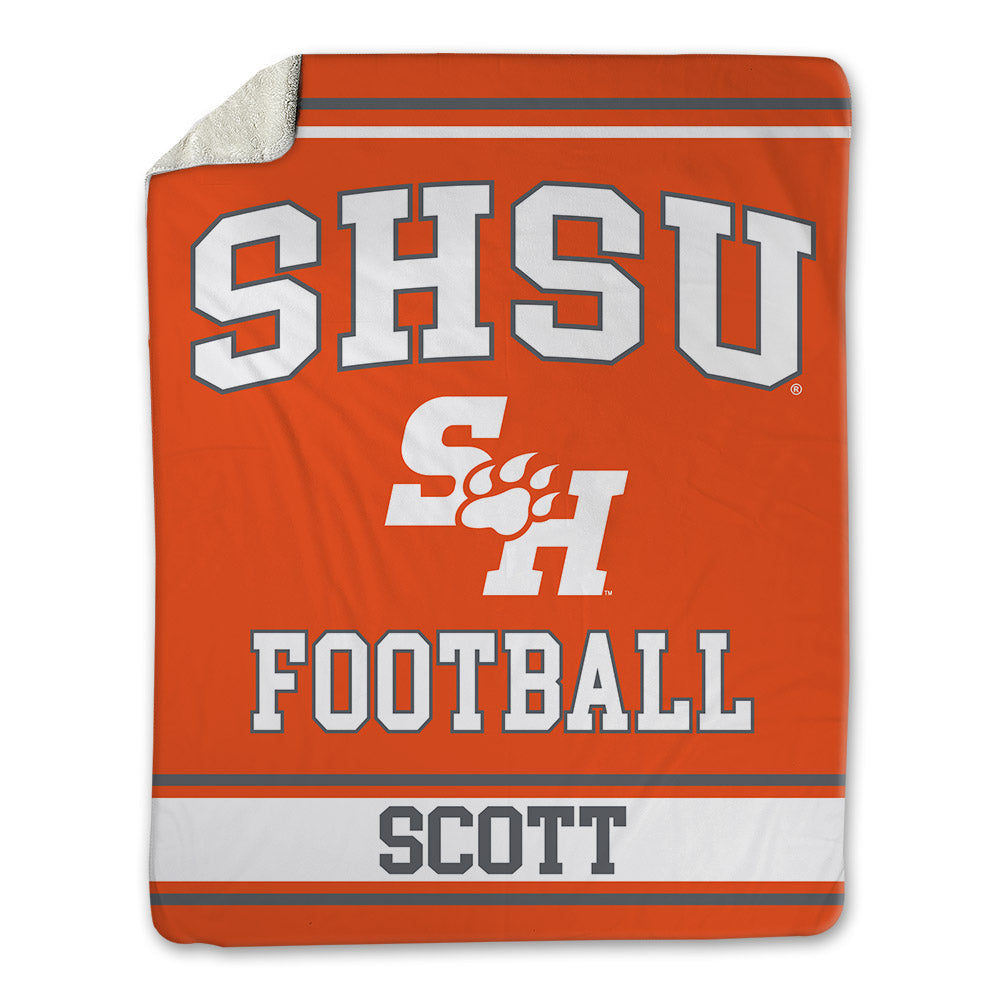 SHSU - NCAA Football : Jaidan Scott - Blanket-0