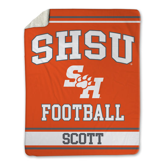 SHSU - NCAA Football : Jaidan Scott - Blanket-0