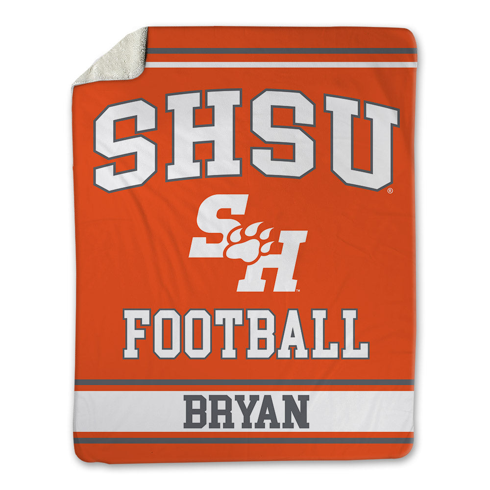 SHSU - NCAA Football : ZoMaryon Bryan - Blanket-0