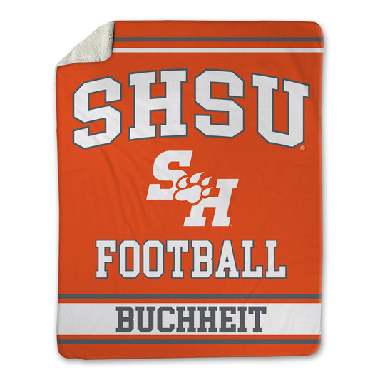 SHSU - NCAA Football : Carter Buchheit - Blanket-0
