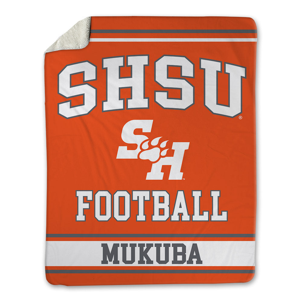 SHSU - NCAA Football : Fatu Mukuba - Blanket-0