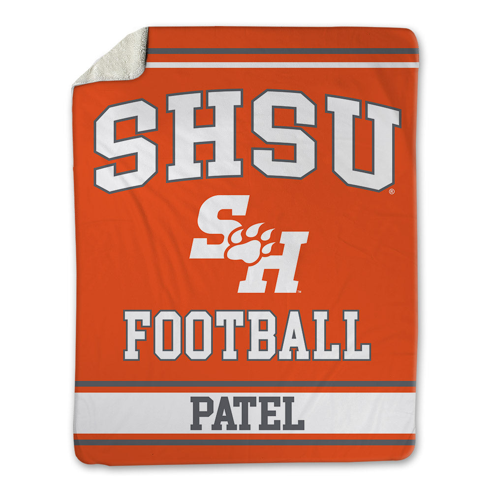 SHSU - NCAA Football : Rushil Patel - Blanket-0