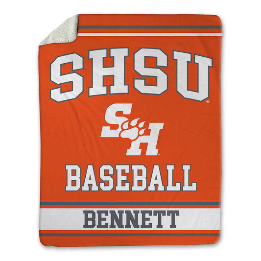 SHSU - NCAA Baseball : Devin Bennett - Blanket-0