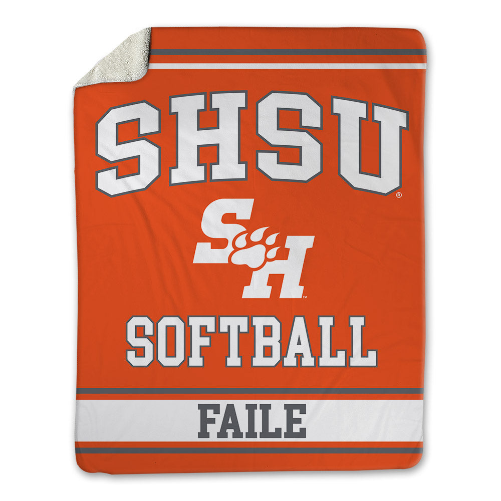 SHSU - NCAA Softball : Chesnee Faile - Blanket-0