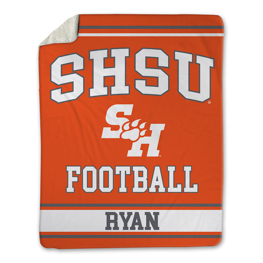 SHSU - NCAA Football : Tate Ryan - Blanket-0