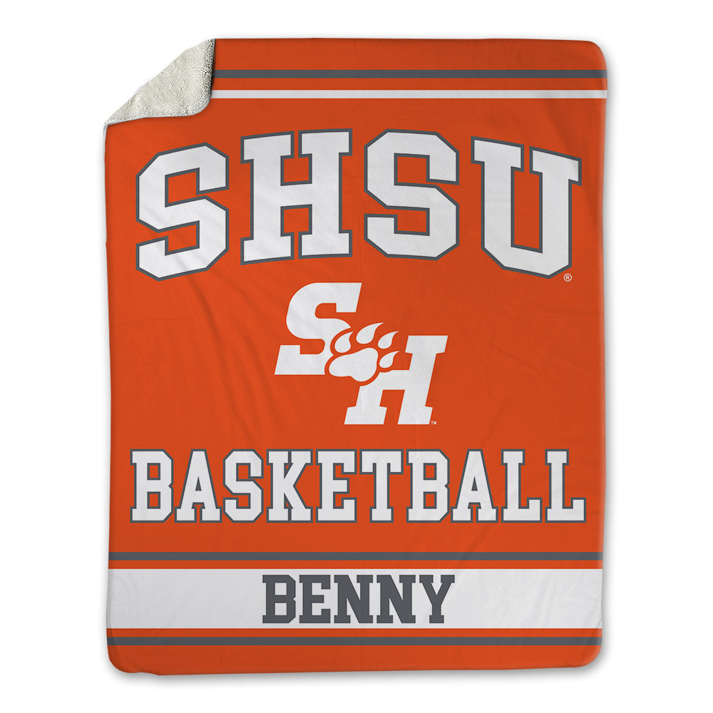 SHSU - NCAA Men's Basketball : Noah Benny - Blanket-0