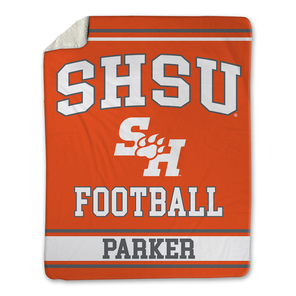 SHSU - NCAA Football : Jerrian Parker - Blanket-0