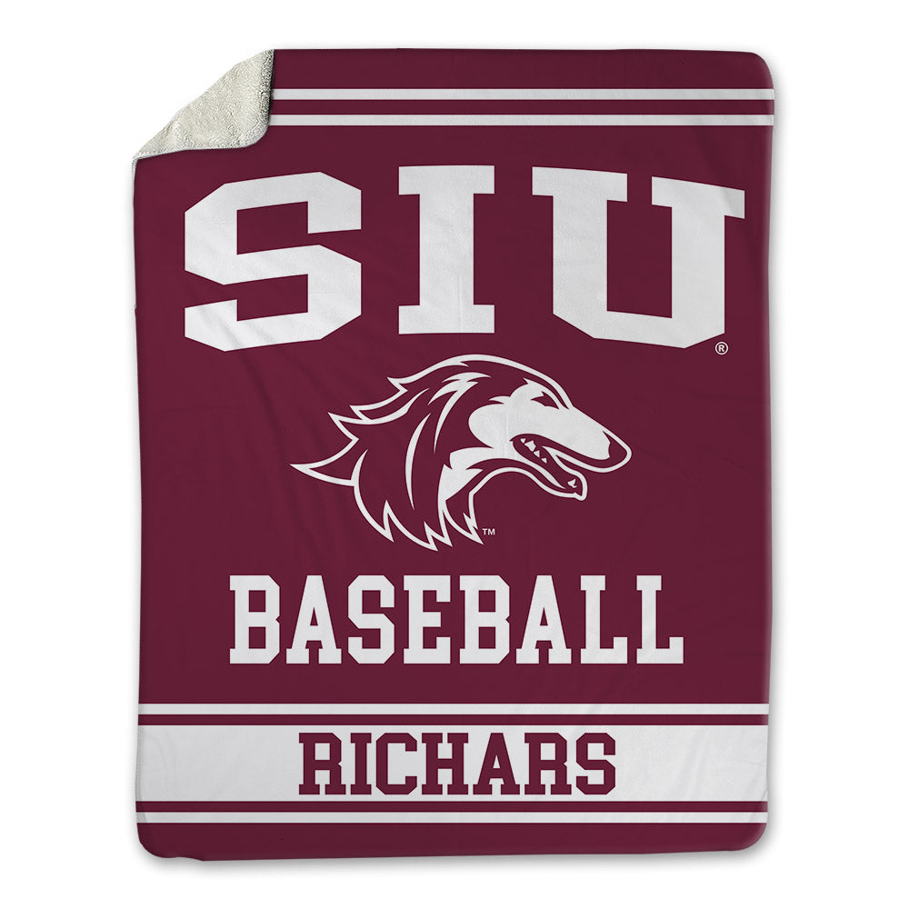 SIU Carbondale - NCAA Baseball : Grant Richars - Blanket-0