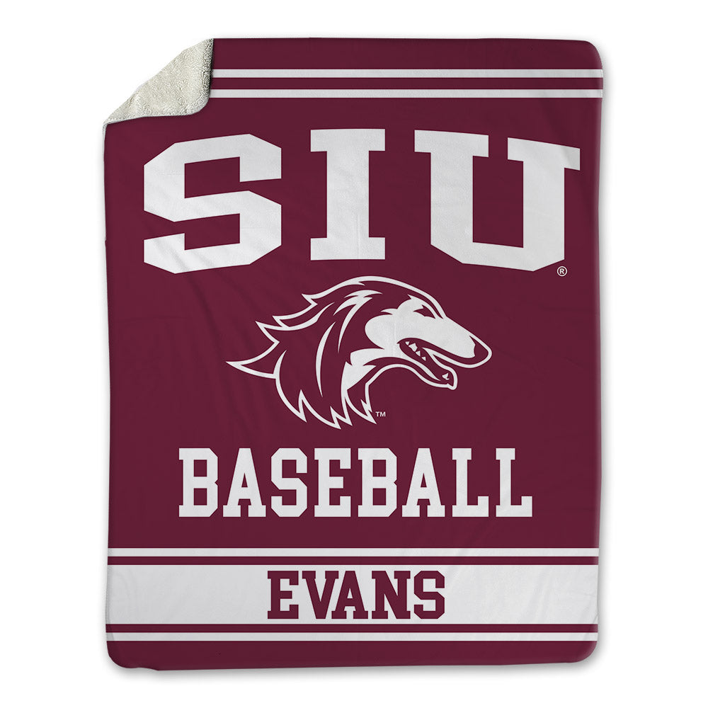 SIU Carbondale - NCAA Baseball : Andrew Evans - Blanket-0