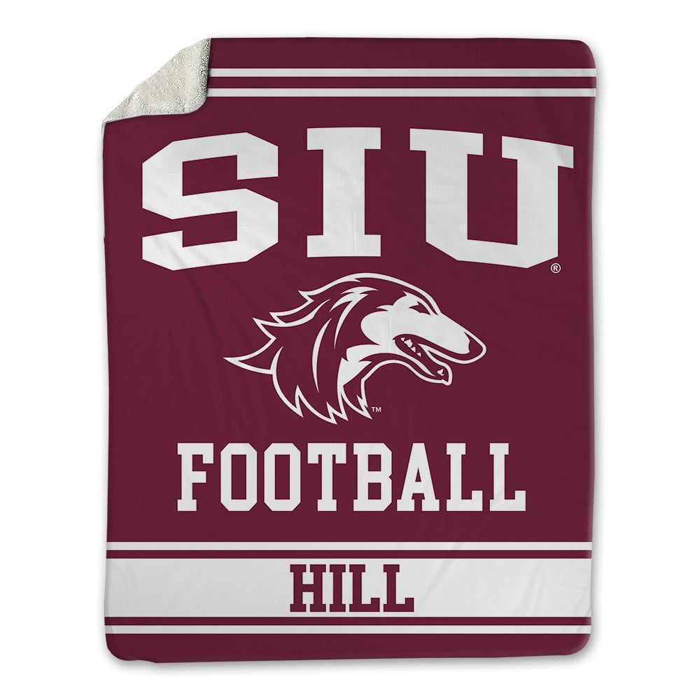 SIU Carbondale - NCAA Football : Naz Hill - Blanket-0