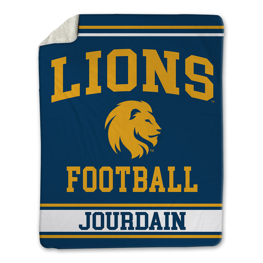 Texas A&M Commerce - NCAA Football : Christian Jourdain - Blanket-0