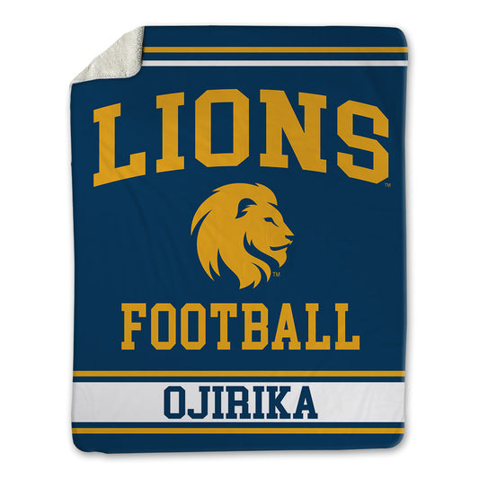 Texas A&M Commerce - NCAA Football : Chibu Ojirika - Blanket-0