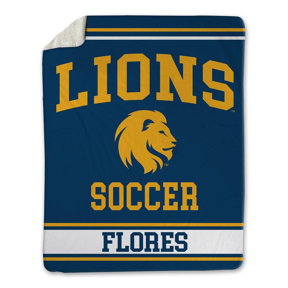 Texas A&M Commerce - NCAA Women's Soccer : Elaina Flores - Blanket-0
